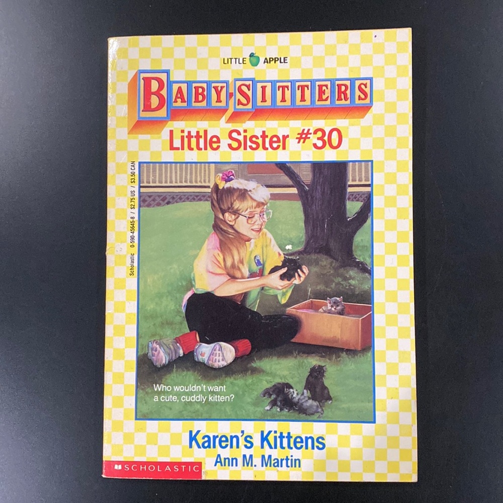 Baby-Sitters Little Sister #30: Karen’s Kittens by Ann M. Martin - Novel
